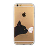 iPhone Soft Case Cats Style