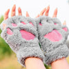 CUTE & FLUFFY CAT GLOVES