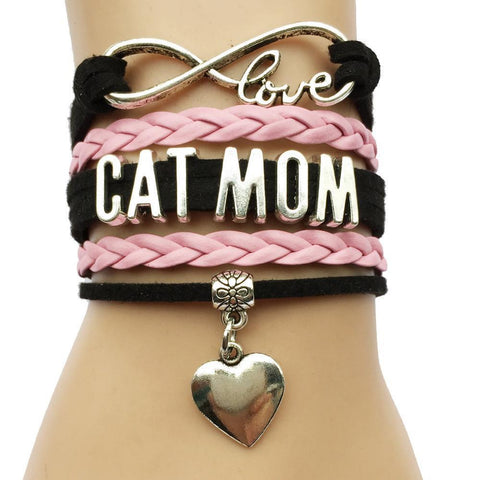 Cat Mom Handmade Bracelet